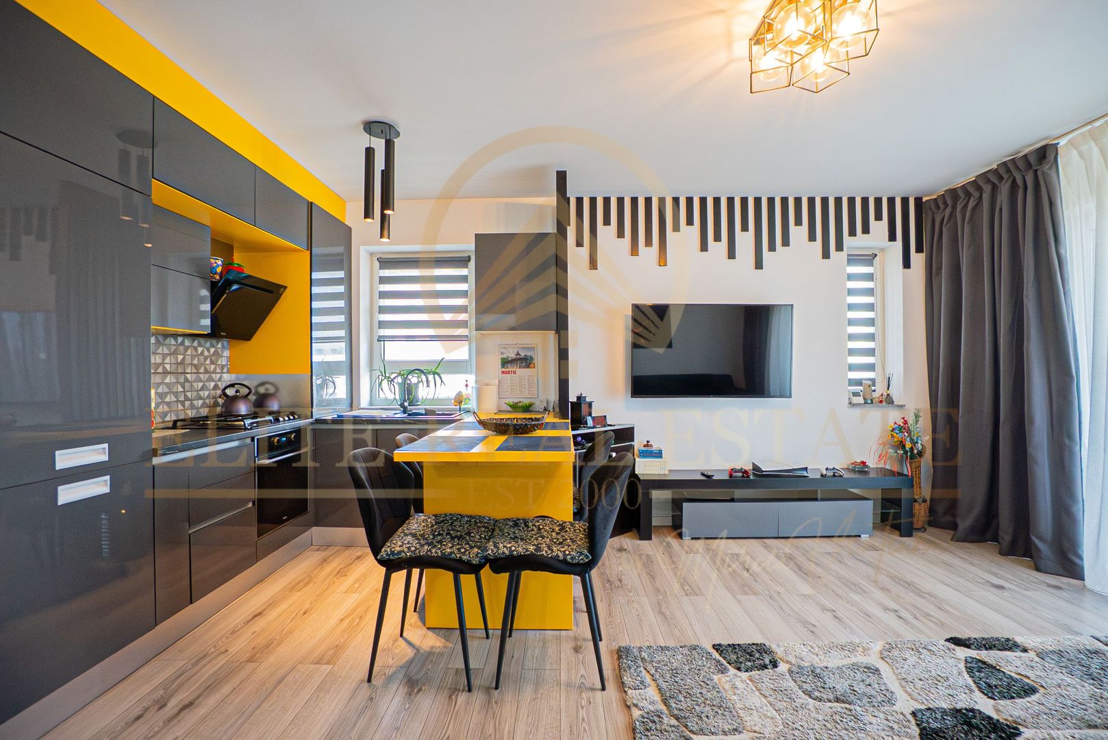 Tomis Plus - Apartament cu 3 camere, mobilat si utilat complet. - Poză 1