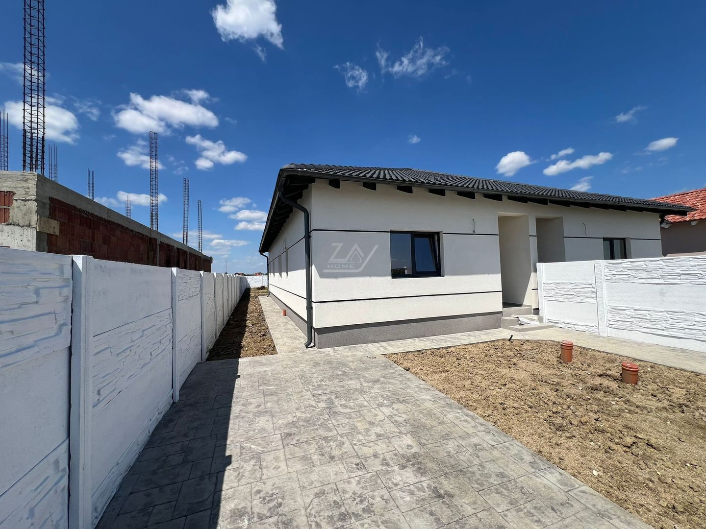 Comision 0. Duplex FINALIZAT 82 mp. Teren generos. - Poză 2