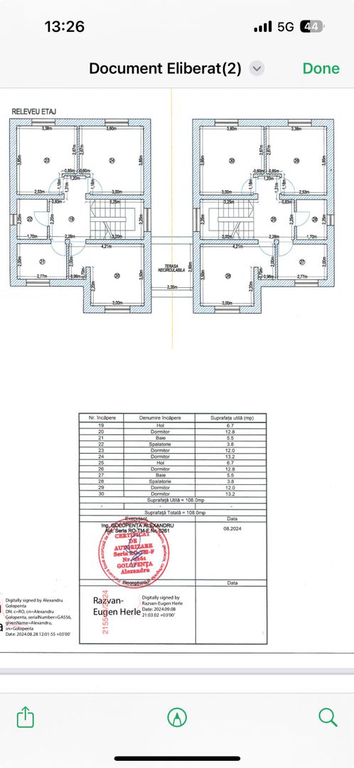 Duplex despartit prin spatiu tehnic - Poză 4