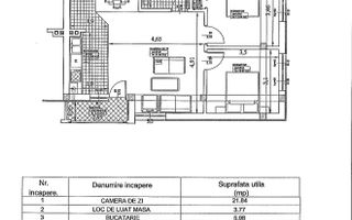 Apartament 3 Camere | 64 mp | Curte 60 mp | Parcare | Terra Floresti - Poză 14