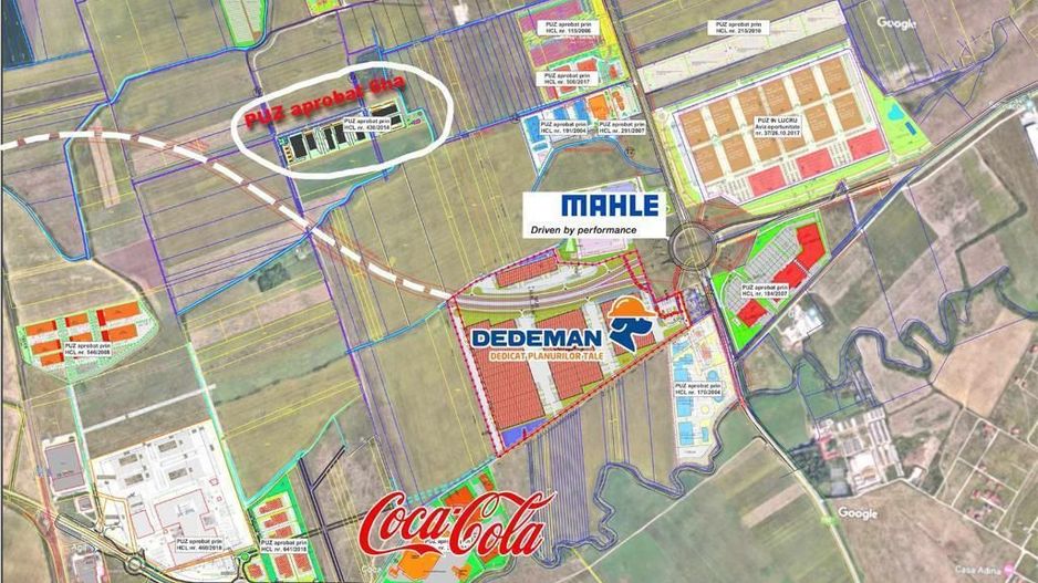 Teren Industrial cu PUZ zona Mahle - Poză 3