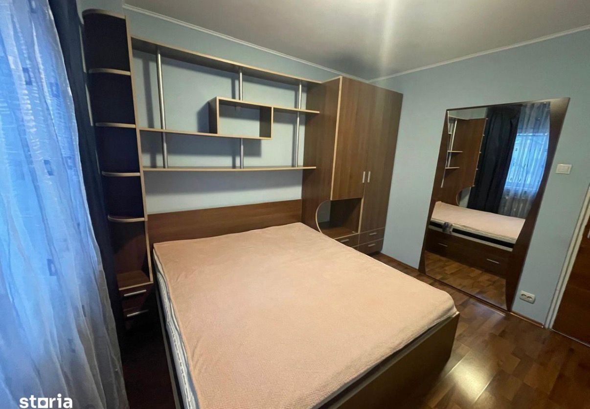 AP. 2 CAMERE 1 DECEMBRIE,  BUCATARIE INCHISA, LOC DE PARCARE, MOBILAT - Poză 3