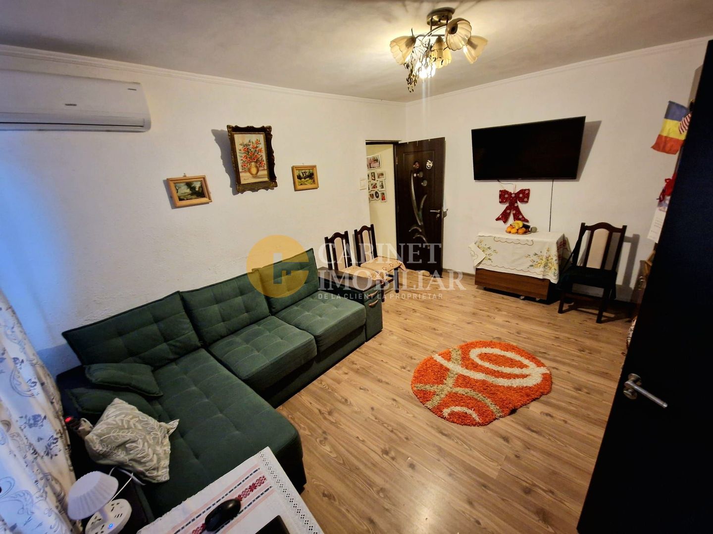 3 Camere-Etaj 2-MOBILAT/UTILAT- Zona Zimbru - Poză 1