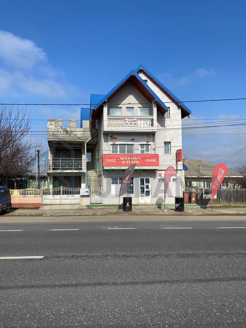Investitie DN28 Iasi-Spatiu Comercial si Casa P/E/M-Parcare 299000Euro - Poză 1