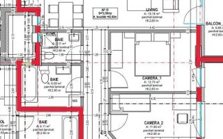 Apartament 3 Camere | Bloc Nou nZEB 2026 | Etaj 3 | Central - Schiță 8