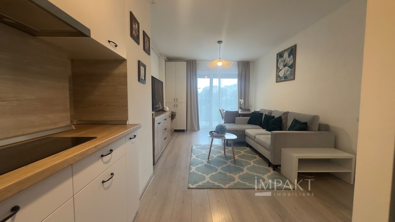 Apartament 2 camere | Mobilat si Utilat Modern | Terasa 11mp | Sopor - Poză 4