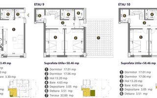 Vânzare, penthouse cu 5 camere, Brașov - Poză 5