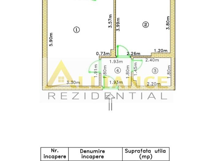 SUPER PRET METROU BERCENI 6 MIN PE JOS - GATA SAU DIN CONSTRUCTIE - Poză 3