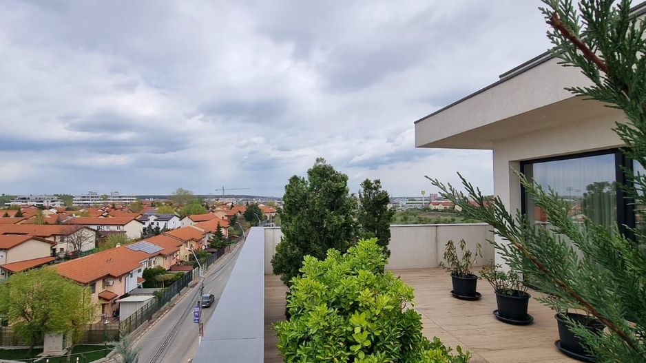 Penthouse modern, mobilat complet – Voluntari Central - Poză 23