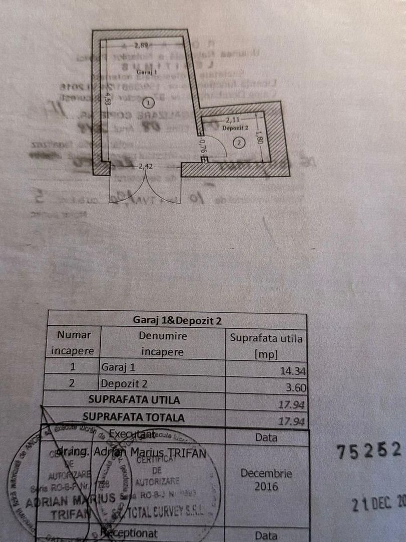 DUPLEX ‖ 3 CAMERE ‖ COTROCENI ‖ GRADINA BOTANICA ‖ GARAJ + BOXA - Schiță 11