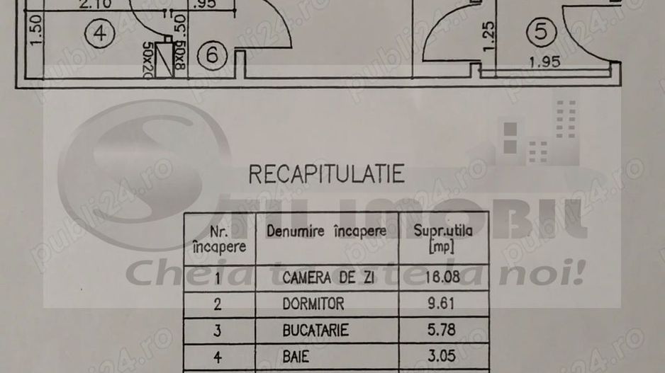 Apartament cu 2 camere, zona Zimbru, Iași - Poză 9