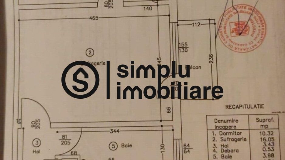 Apartament 2 camere Craiovita Noua! - Schiță 8