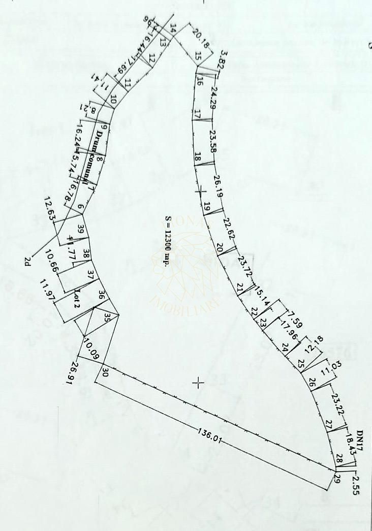 Teren intravilan 1,23 Ha la DN17 cu utilitati-livada-Crainimat - Poză 4