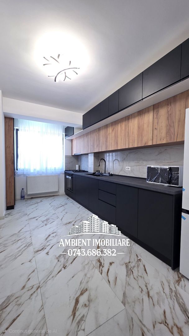 APARTAMENT cu 3 camere, mobilat și utilat, BLOC NOU, VASLUI - zona CARTIER; - Poză 4