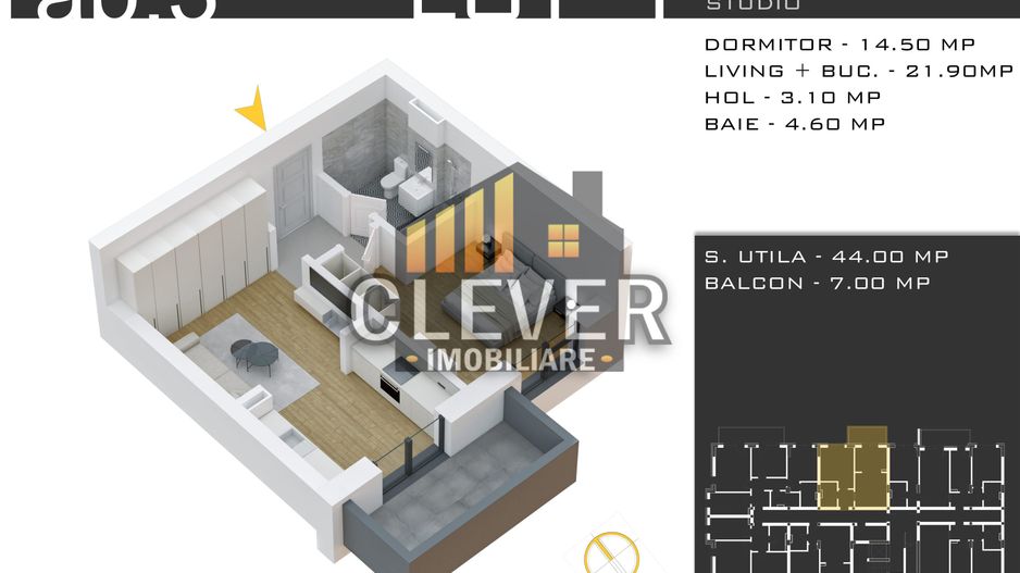Apartament 2 camere Parcare Inclusa-Sector 3-Comision 0 - Poză 1