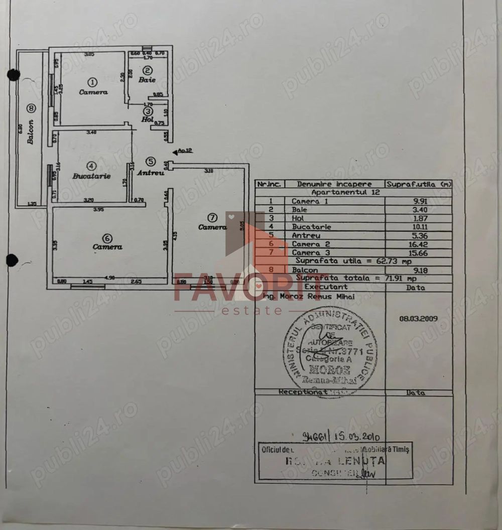 Apartament 3 camere decomandat | Zona Soarelui - Poză 8
