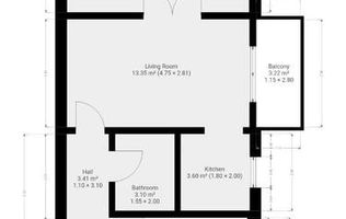 Apartament 3 camere, 31mp, etaj 4/4, bloc anvelopat, acoperis - Piata Doina