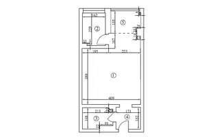 Garsonieră complet utilată | Finisaje moderne | FERDINAND - Oborul Nou - Schiță 22