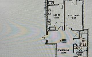 Vânzare, apartament, 2 camere, bd. Dacia, Botanica - Schiță 16