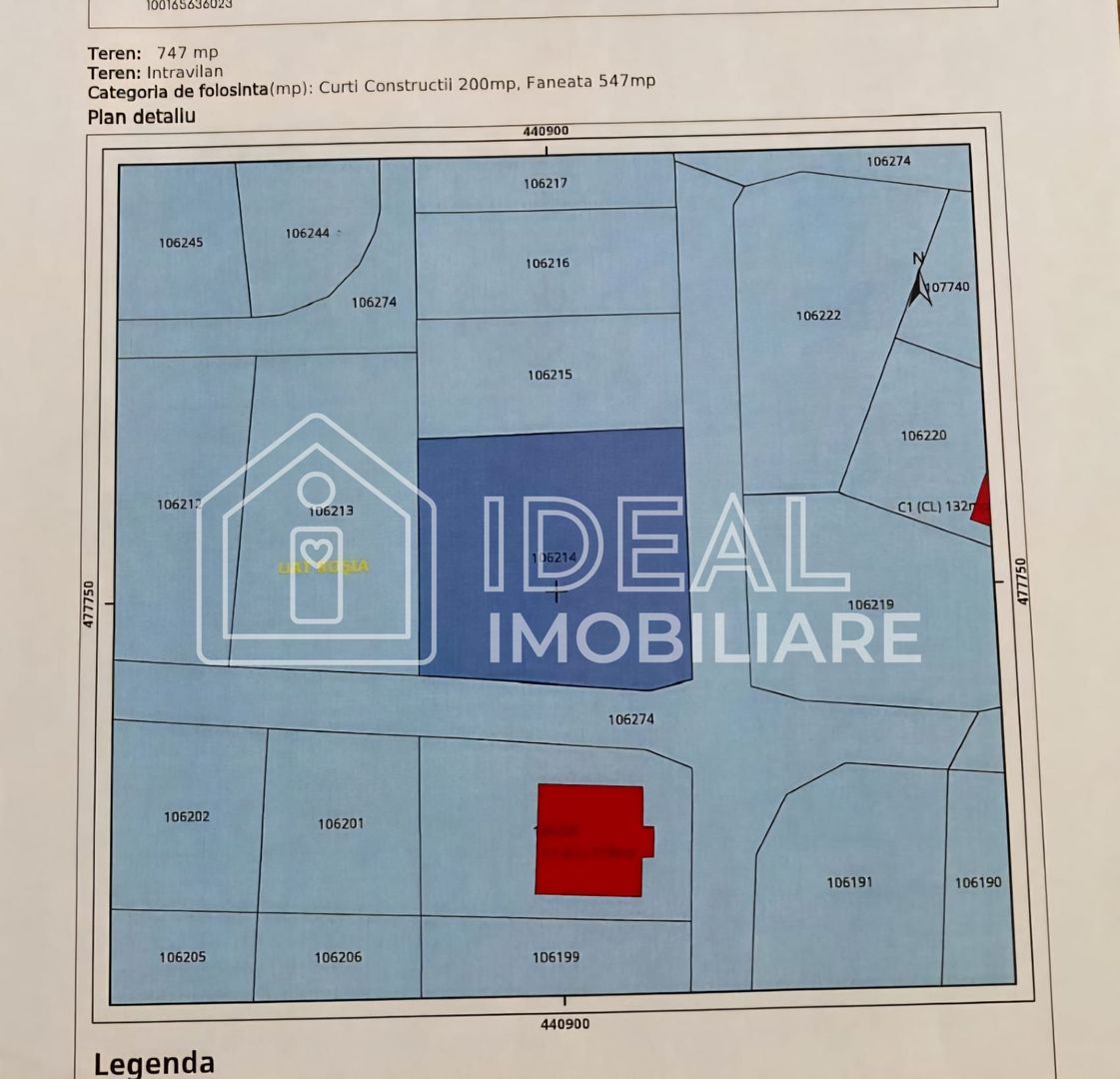 Teren de vânzare – 747 mp utili, deschidere la 2 străzi – Bavaria Park, Sibiu - Schiță 7