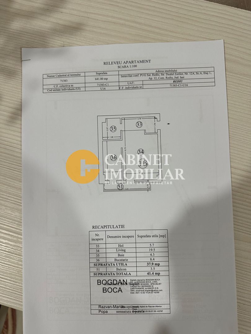 Apartament cu o camera, Kaufland Păcurari - Poză 6