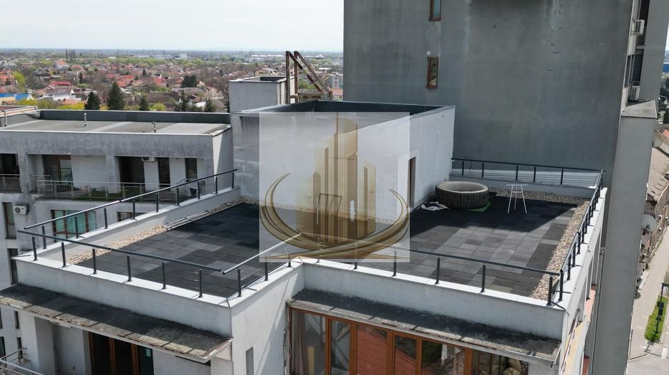Penthouse Ștefan cel Mare | Spațiu birouri / clinică / beauty | Terasă - Poză 15