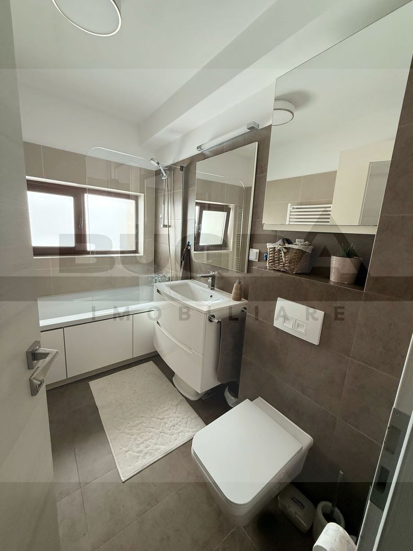 Apartament 2 camere, 53 mp, parcare, zona Home Garden - Poză 8