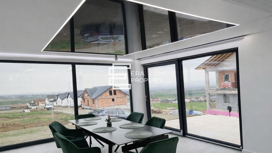 Casă nouă la cheie, tip A-frame, intabulată, în Șura Mare - Poză 2