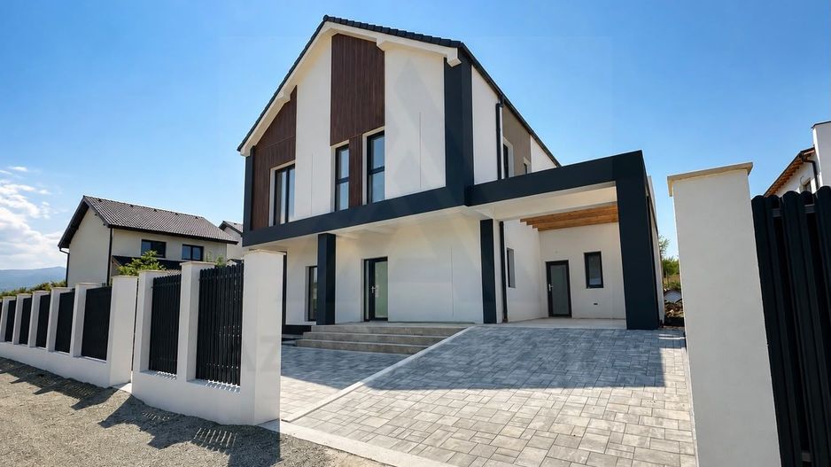 Casa individuala premium 4 camere 3 bai teren 365 mp Calea Cisnadiei - Poză 4
