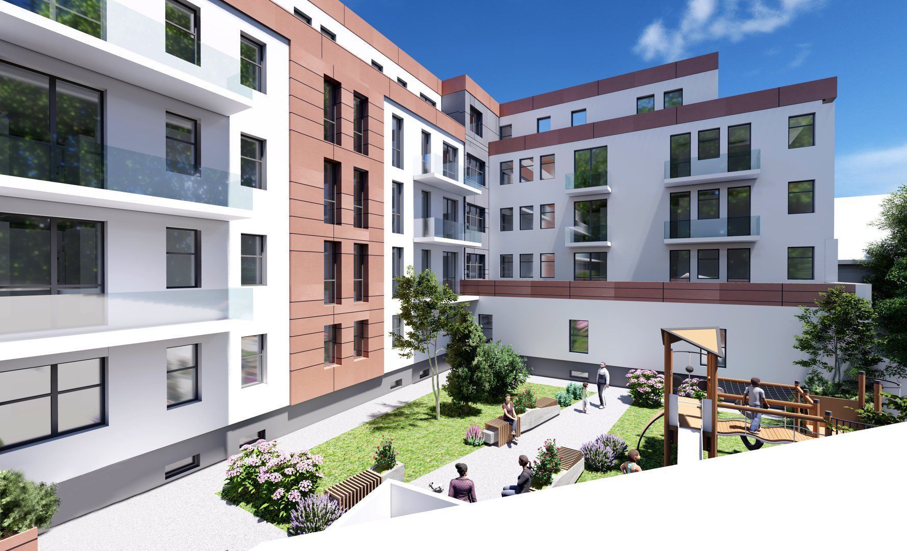 Apartament nou, ultracentral, 3 cam, 89,4 mp. 155 000 E (+TVA ). - Poză 5