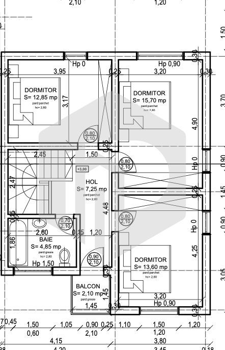 Casa in Selimbar - Zona El Gringo - 120 mpu+ gradina 216mp-Finalizata - Poză 5