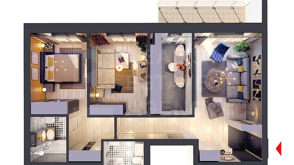 Vânzare, apartament, 3 camere tip 5B, Hils Brauner, București - Poză 21