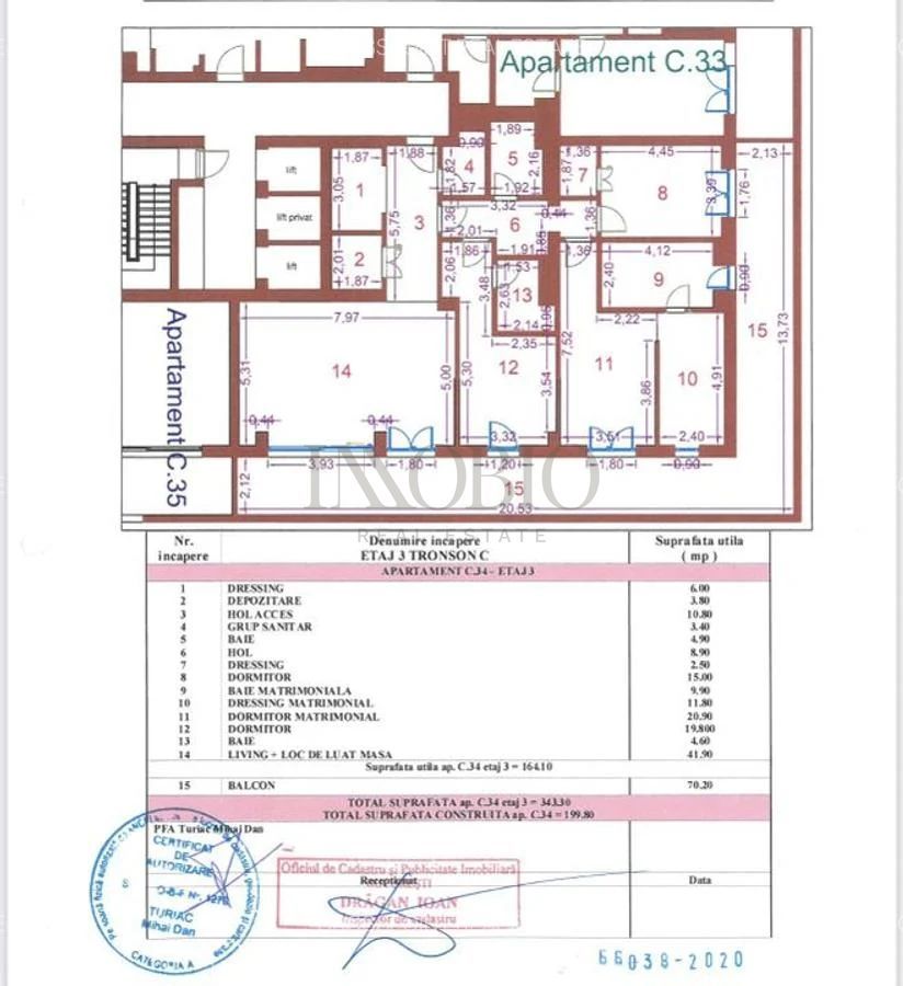 Apartament 4 Camere |  Rahmaninov - Poză 15