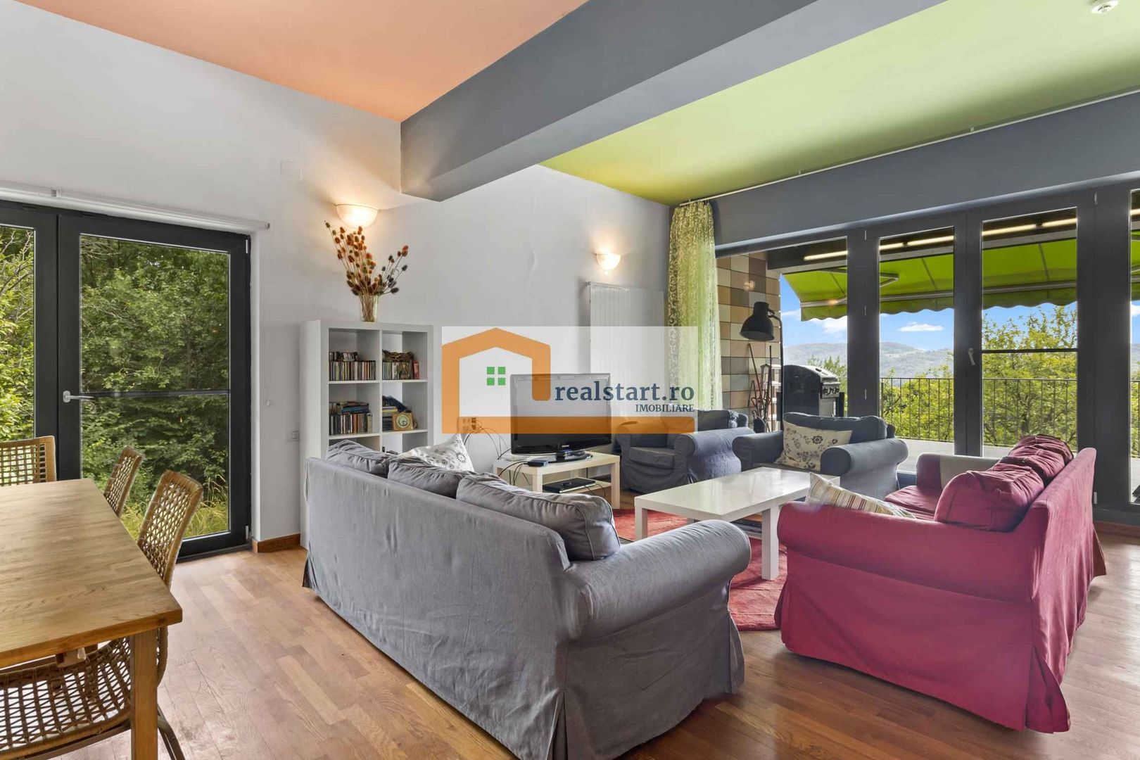 Cornu, Vedere la Padure, Vila D+P+M, 33000mp teren, 4 parcare - Poză 5