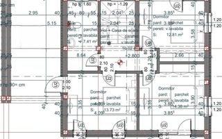 Casa Moderna cu 5 camere si 350 mp curte, in Selimbar - Schiță 47