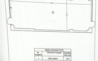 OPORTUNITATE PREMIUM | SPAȚIU COMERCIAL | COMPLEX CENTRAL - Schiță 14