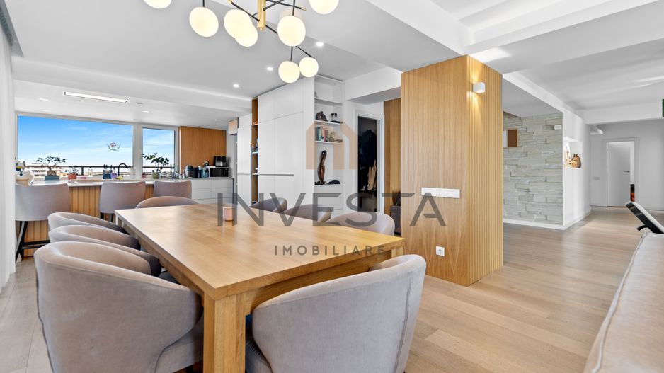 Penthouse premium, 206 mp utili +220 mp terase! Finisaje Lux! - Poză 3