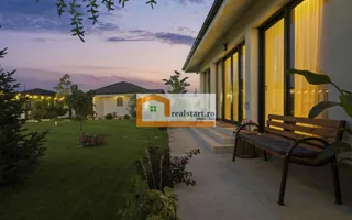 Langa Padure si lac, Vila P+Pod , 900mp teren,  terasa 40mp,  complex securizat - Poză 51