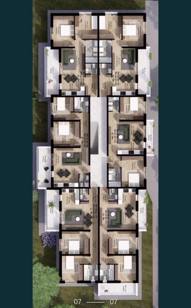 Apartamente noi cu 2 sau 3 camere zona semicentrala - Poză 7