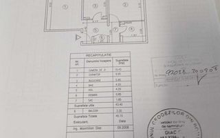 Apartament 2 camere decomandat, complet mobilat, etaj 1, Canta, Iași - Poză 7