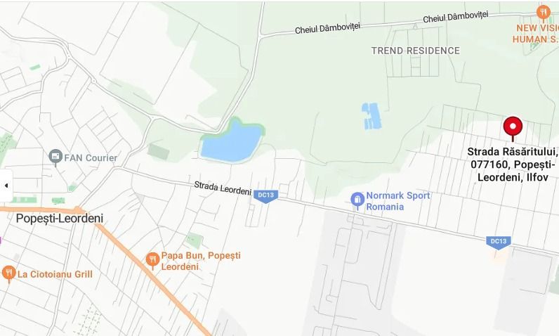 420mp intravilan str. Rasaritului/Popesti-Leordeni -jud Ilfov - Poză 1