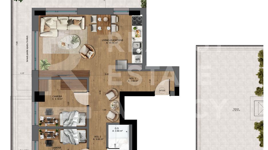 Vânzare, apartament, 4 camere, București - Poză 19