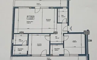 Apartament 3 camere de vânzare - Schiță 21