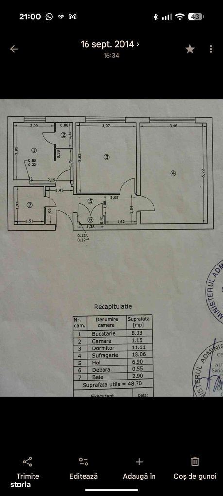 Inchiriere 2 Camere Brâncoveanu - Poză 16