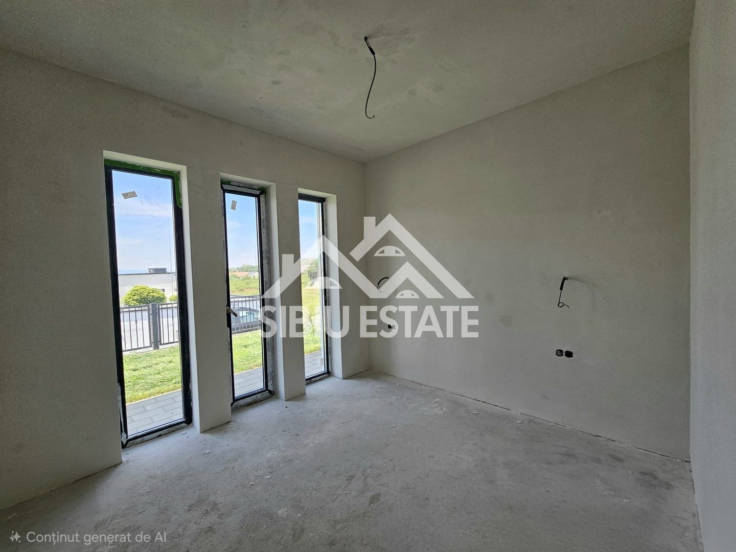 Casa pe parter, cu priveliste panoramica partial finisata - Poză 11