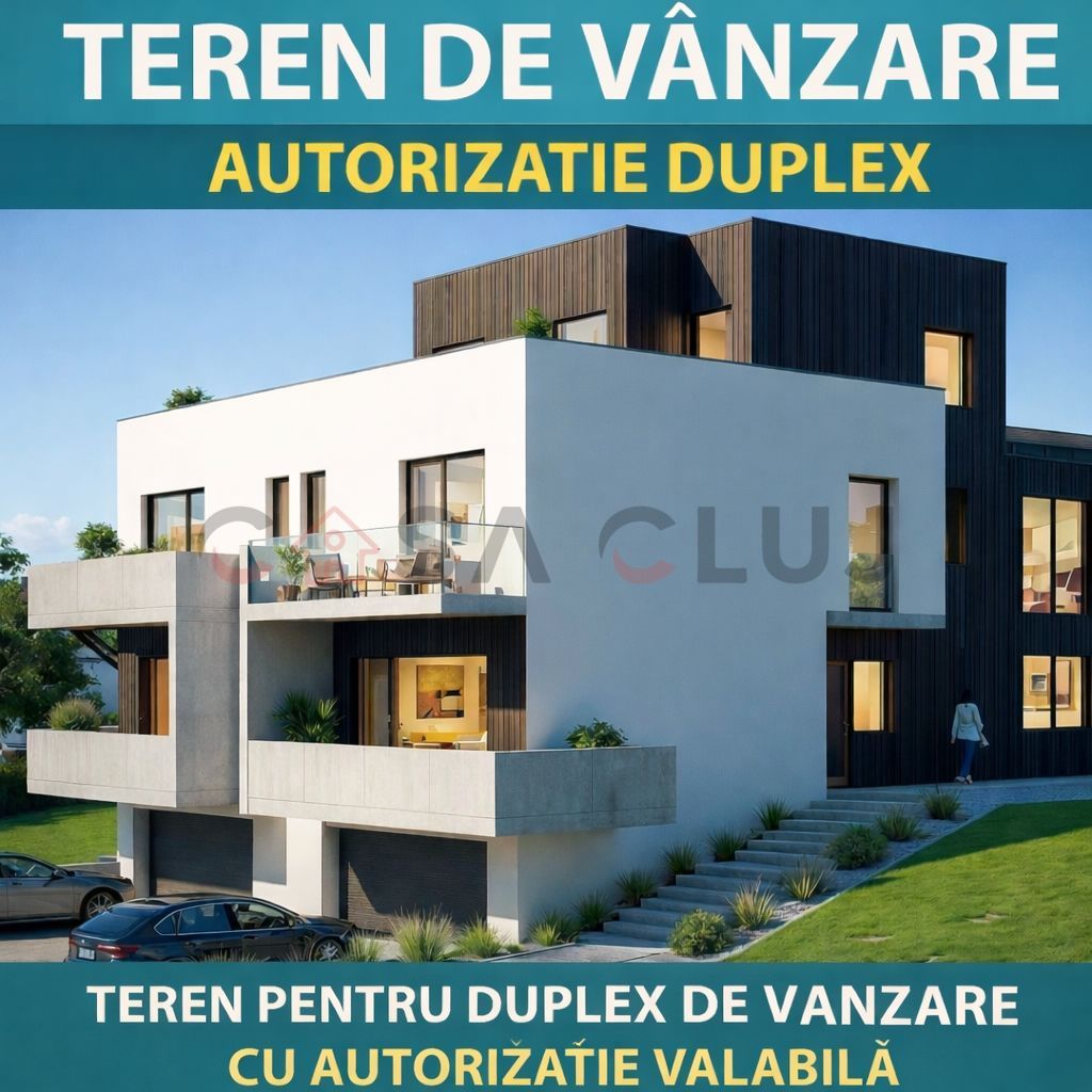 Teren cu Autorizație de Construire în Borhanci, Cluj-Napoca - Poză 1