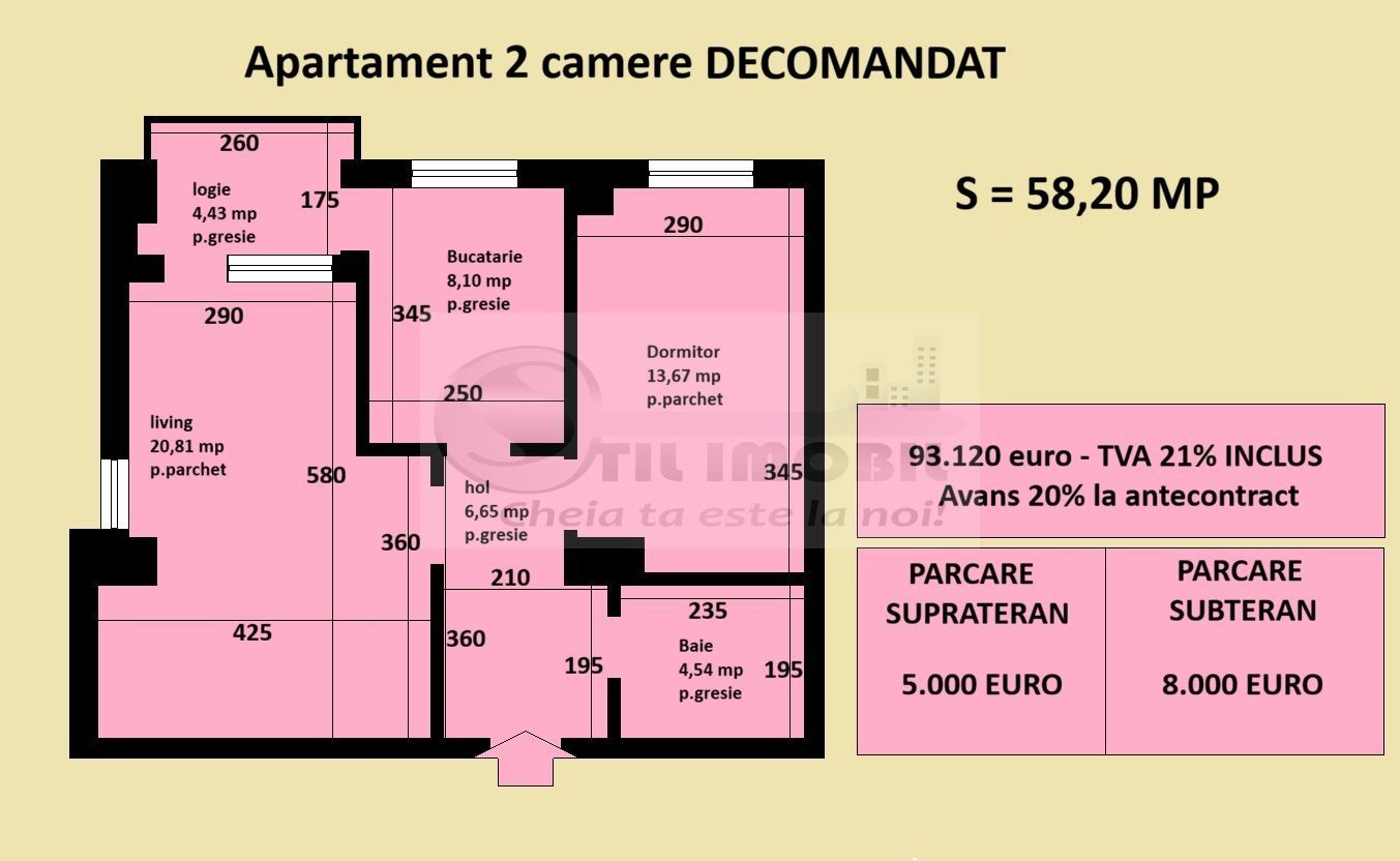 Apartament decomandat Cug Valea Adanca, bloc nou, cartier rezidential - Poză 2