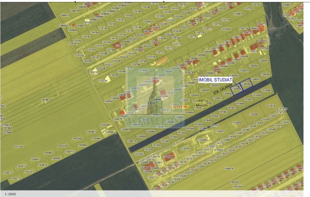 Teren intravilan, cu PUZ, de 518 mp - zona Sanpetru/Primăverii - Poză 1