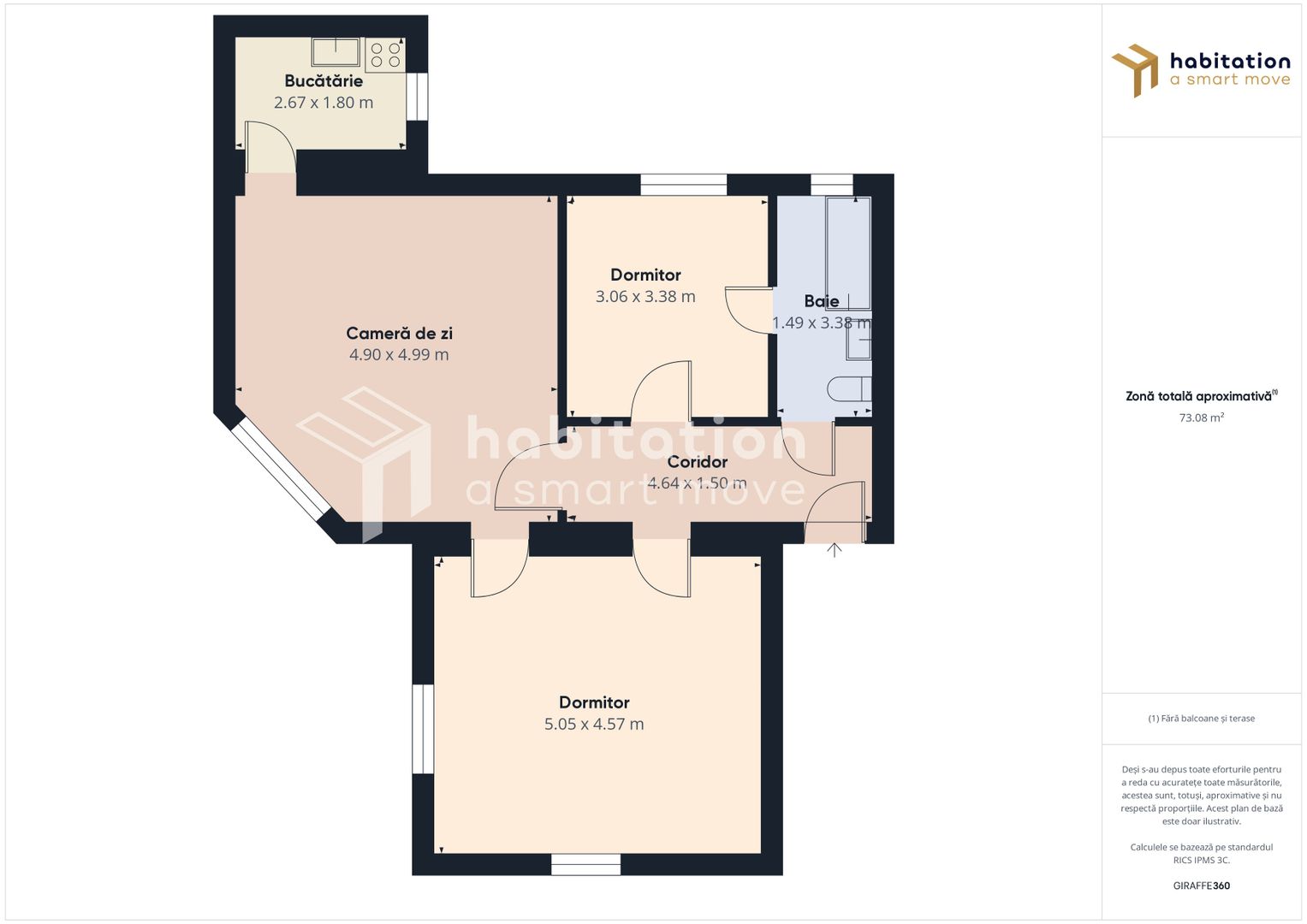 Apartament 3 camere, et 1, renovat aristocrat, in zona  Piața Sinaia - Poză 21