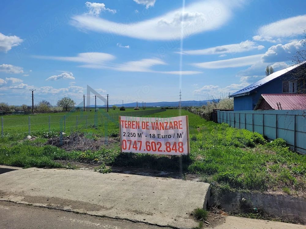 Teren intravilan de 2250 mp în satul Osoi, Comuna Comarna, Iași – ideal pentru construcție sau investiție - Poză 1
